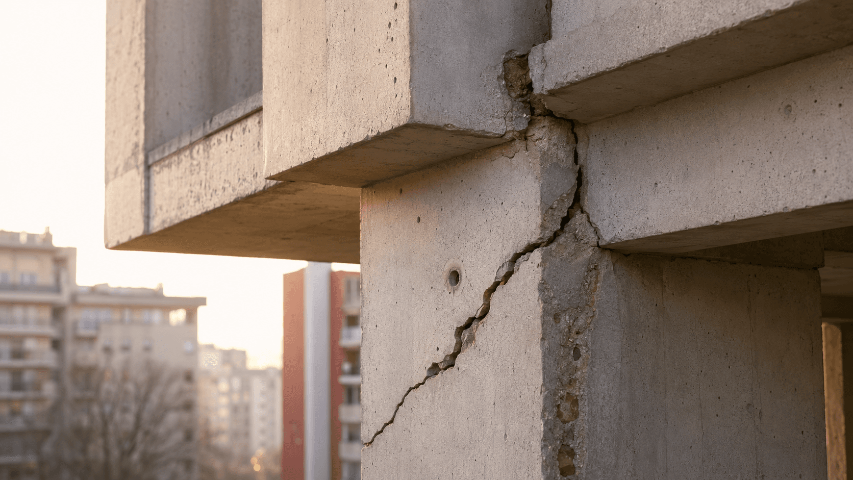 Fissures structurelles
